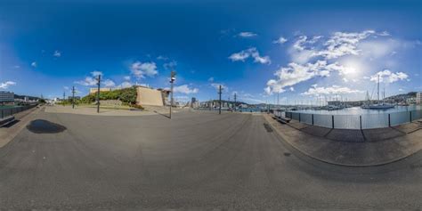 Urban Cityscape Of Wellington New Zealand HDRi Maps And Backplates