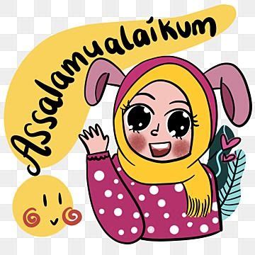 Assalamualaikum Cartoon PNG Transparent, Assalamualaikum Illustration ...