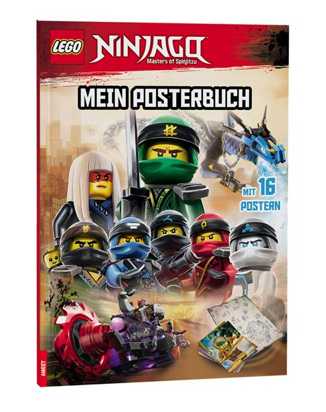 LEGO NINJAGO Mein Posterbuch Von Buch 978 3 96080 759 9