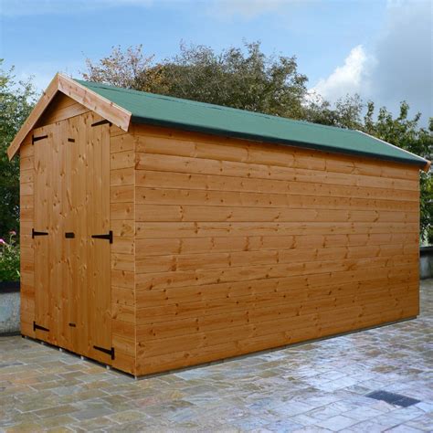 12x6 Sheds Apex Roof For Sale In Manchester Assembled Free