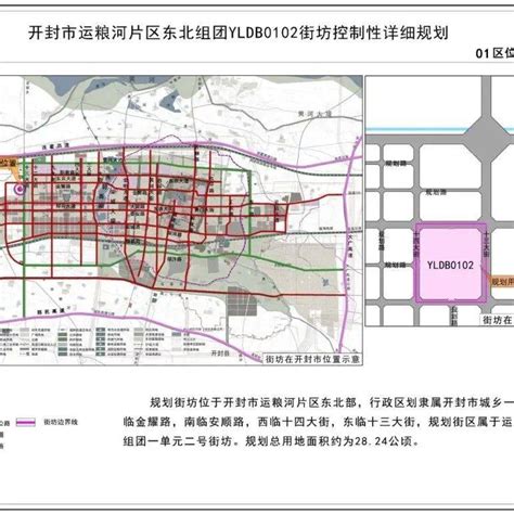 开封一地最新规划！有中小学用地！片区绿地自然资源