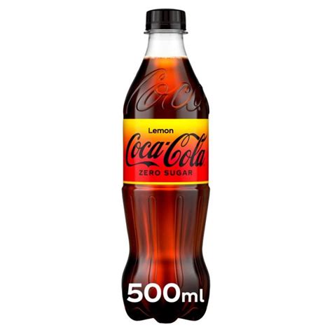 Coca-Cola Zero Lemon Bottle 500ml (12 Pack)