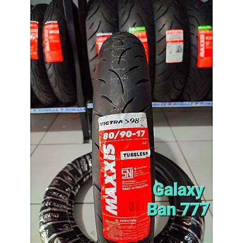 Jual Ban Motor MAXXIS Victra S98ST 80 90 Ring 17 80 90 17 Tubeless