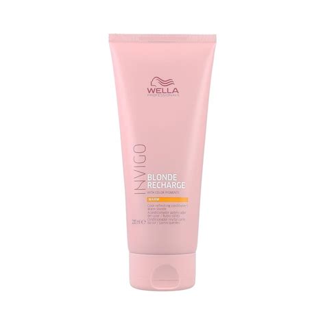 Wella Professionals Invigo Blonde Recharge Od Ywka Do Ciep Ych Odcieni Blond Ml Sklep