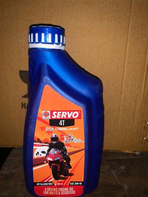 20W40 Servo 4 Stroke Engine Oil Bottle Of 900 Ml At Rs 200 Bottle Of