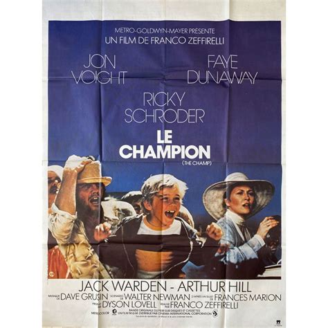 THE CHAMP French Movie Poster - 47x63 in. - 1979