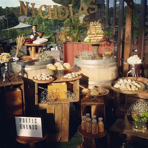 Two Tier Naked Cake Naked Cake Event Tiered