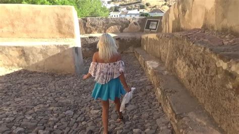 CindyAngel Naked Sexy Blonde Walking On Excursion FullHD 1080P