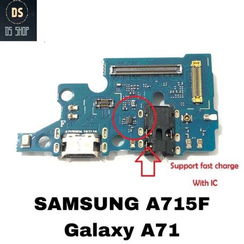 Jual BOARD CONNECTOR CHARGER SAMSUNG GALAXY A71 PCB PAPAN CAS WITH IC