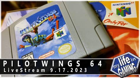 Pilotwings 64 N64 Live Stream Youtube