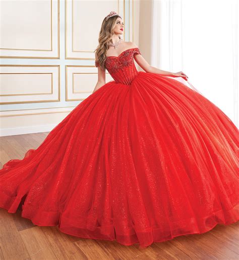 Red Quincea Era Dresses Princesa By Ariana Vara