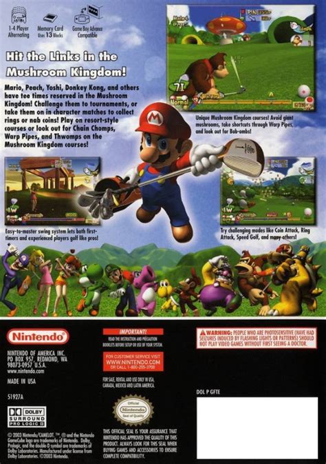 Mario Golf: Toadstool Tour for GameCube - Sales, Wiki, Release Dates ...