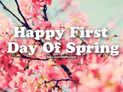 Happy First Day Of Spring Pictures Photos And Images For Facebook