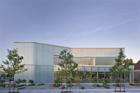 Glen Oaks Branch Library Marble Fairbanks Archdaily