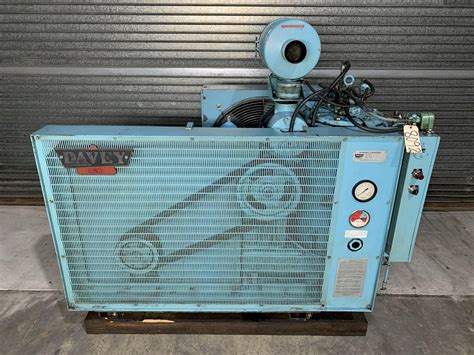 DAVEY 50 BA Air Compressors Rotary Screw Sliding Vane Machine Hub