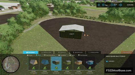 Bale Storages Farming Simulator Mod Ls Mod Fs Mod