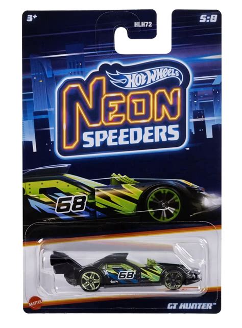Hot Wheels Neon Speeders Gt Hunter Hlh77