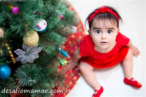 Ensaio Fotográfico de Natal Desafio MamãeDesafio Mamãe