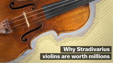 Valor De Un Violín Stradivarius Del Año 1727 Todo Lo Que Debes Saber