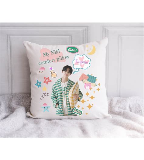 Enhypen Inspired Niki Pillow Room Decor Kpop Room Decor Etsy