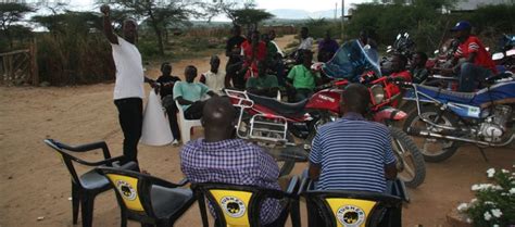 Community Outreach A Day With Boda Boda Operators Save The Elephants