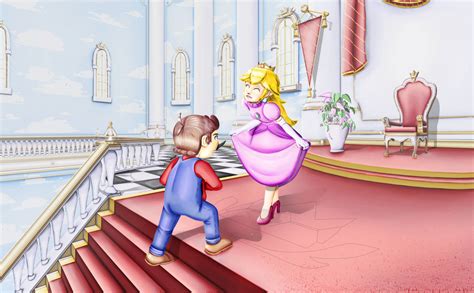 FanArt: Mario and Peach by Steniojrs on DeviantArt