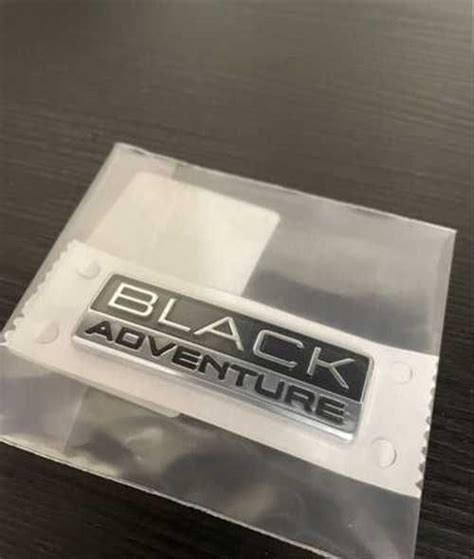 Шильдик эмблема Black Adventure оригинал Festima Ru Мониторинг