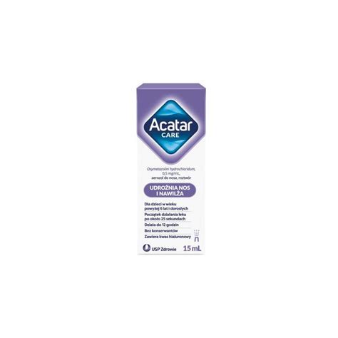 Acatar Care Aerozol Do Nosa 0 5mg Ml 15ml Apteka Internetowa Puls