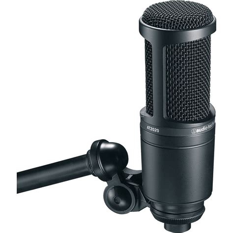 Audio Technica AT2020 Condenser Microphone Black MUSIC STORE