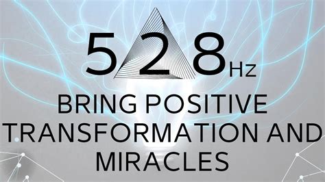 Hz Pure Tone Bring Positive Transformation Miracle Tone