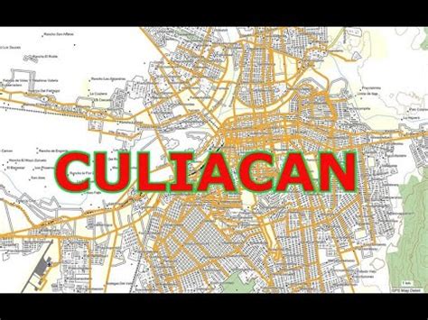 Mapa De Culiacan Sinaloa YouTube