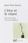 L Etre et le Néant Jean Paul Sartre Babelio