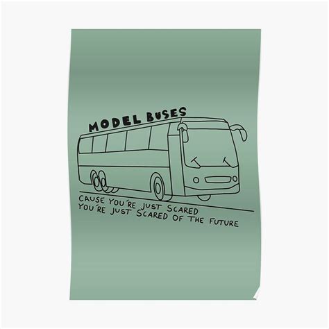 Model Buses Pebble Brain By Lovejoy Album Poster Poster For Sale By