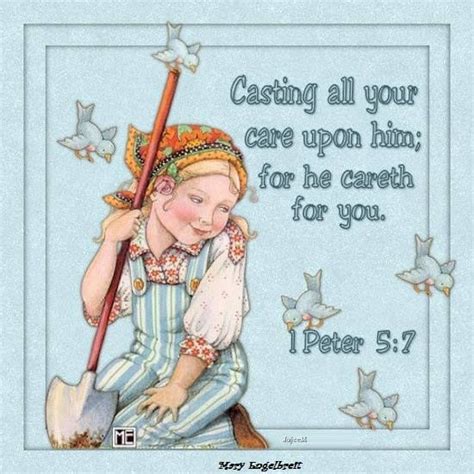 Casting All Your Care Upon Him For He Careth For You Peter In