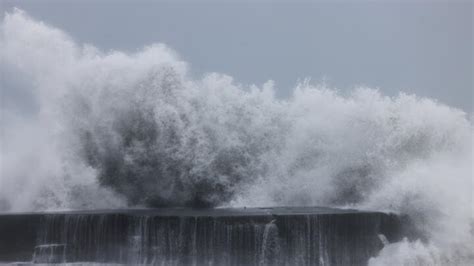 Typhoon Kong Rey Makes Landfall In Taiwan Killing At Least