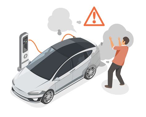 ev coche electrico choque circuito falla problema accidente estacion de