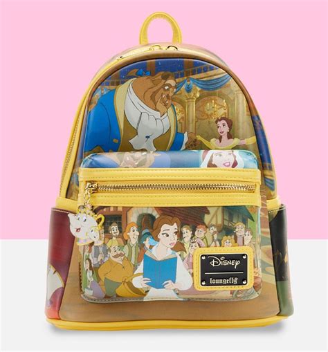 Loungefly Disney Beauty And The Beast Belle Princess Scene Mini Backpack