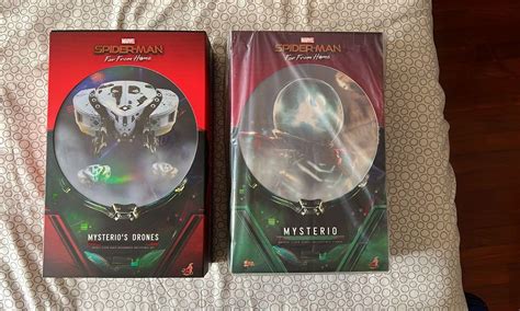 SET Hot Toys Mysterio And Drone Hobbies Toys Toys Games On Carousell