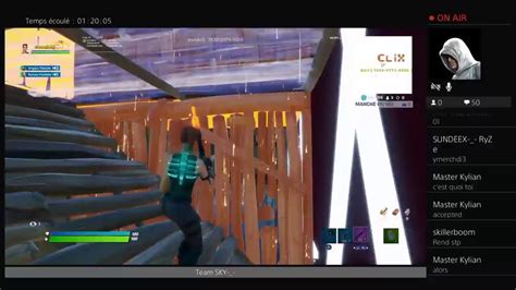 Live Fortnite Ar Ne Fait Ta Pub Youtube