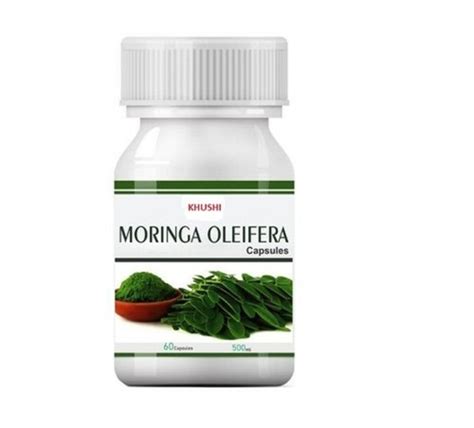 Moringa Oleifera Extract 500 Mg Capsules Age Group For Adults At Best