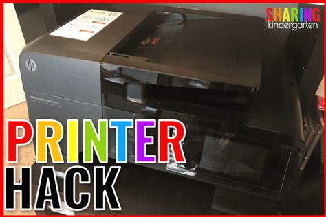 Printer Hack with Printable Magnetic Sheets