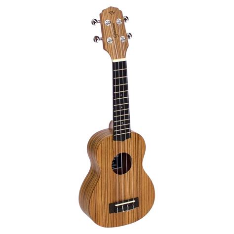 Ukulele Soprano Giannini Acoustik Guk Zebra Wood Zw