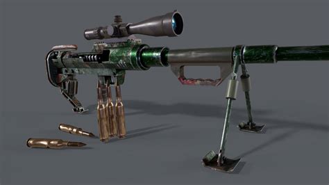 Sniper rifle T Rex by DeerStag on DeviantArt