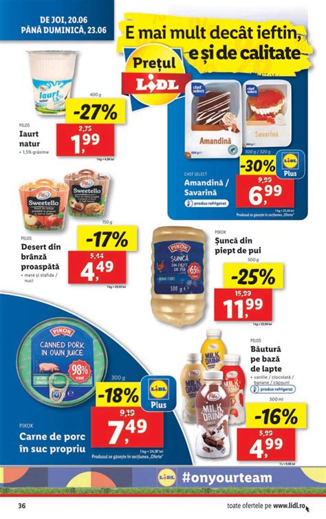 Extra Oferte De Joi Lidl 20 Iunie 2024 Revista Oferte Lidl Pagina 2 Din 2