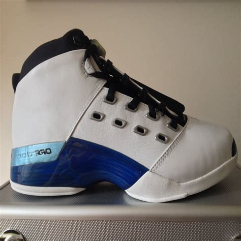 Jordan 17 White College Blue OG 2002 / mysneakers