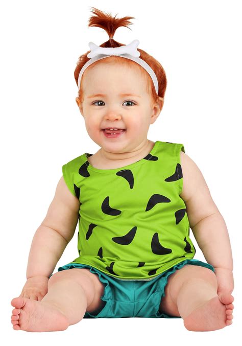 Classic Infant Flintstones Pebbles Costume