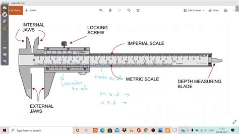 Vernier Scale01 Engineering Scales Engineering Drawing Youtube