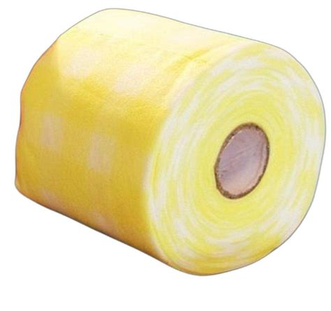 Synthetic Yellow And White Meltblown Pocket Filter Media Roll For