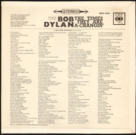 August 7: Bob Dylan: The 2nd The Times They Are A-Changin’ recording session, 1963 | My Site