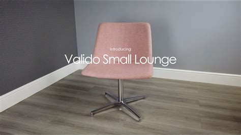 Valido Small Lounge Chair Flexiform Office Furniture Youtube